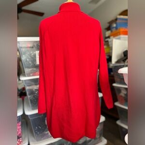 INC International Concepts Bold Red Sweater
